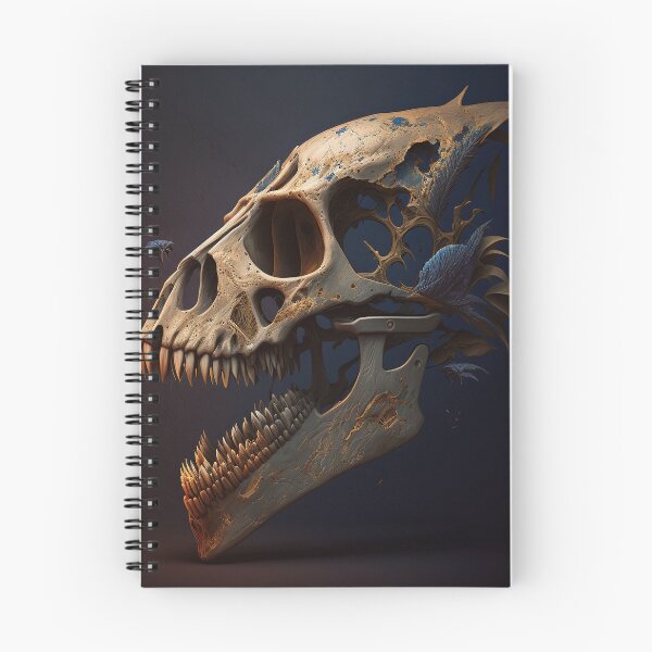 Item preview, Alien gold Skull, Poster designed and sold by SkullandKitten.