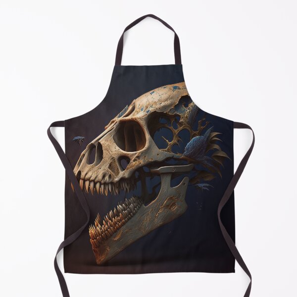 Item preview, Alien gold Skull, Poster designed and sold by SkullandKitten.