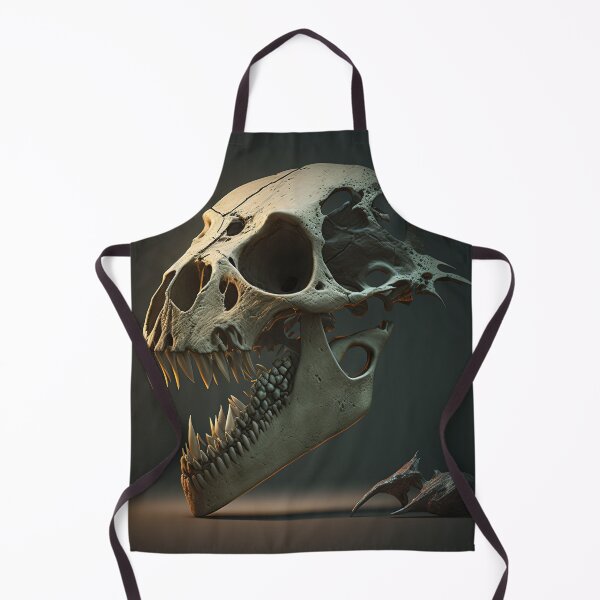 Item preview, Alien Dino Skull, Poster designed and sold by SkullandKitten.