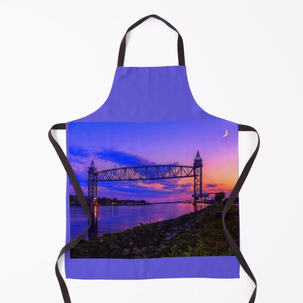 Item preview, Magical Sunset at the Cape Cod Railroad Bridge designed and sold by Mitchell Grosky.