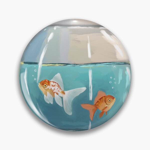 Item preview, goldfish are flowers that move designed and sold by Meg Stough.