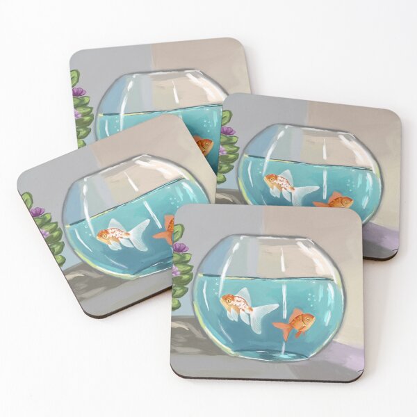 Item preview, goldfish are flowers that move designed and sold by Meg Stough.