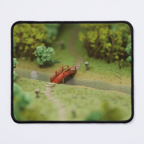 Item preview, Cute Japanese Bridge 3D lowpoly isometric designed and sold by Gravedrinker.