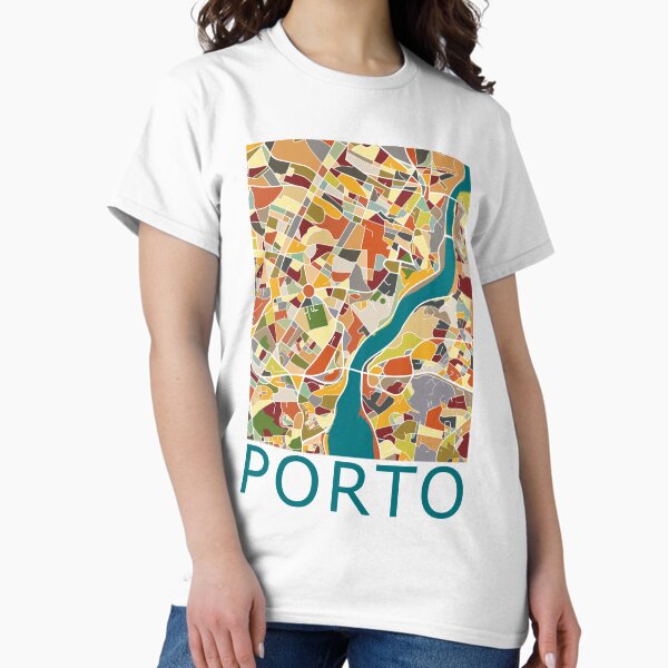 Item preview, Illustrated Map of Porto designed and sold by kbracey-meraki.