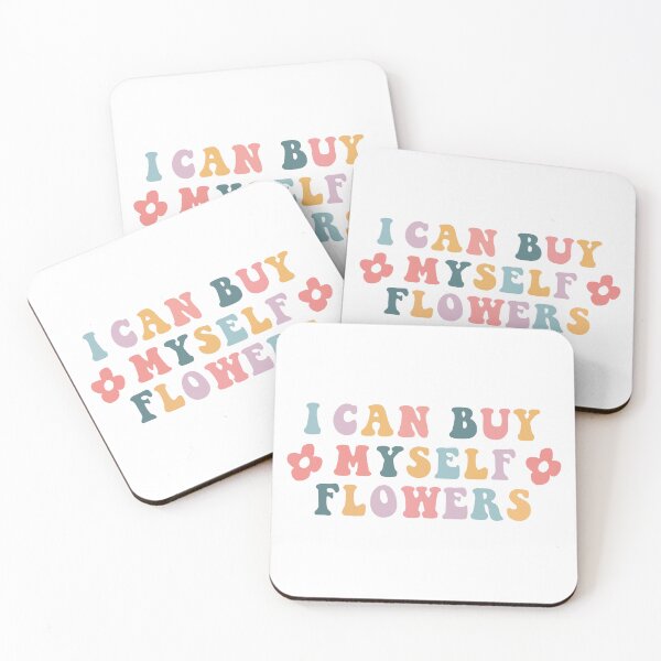 Item preview, Buy Myself Flowers designed and sold by Retro90sKid.