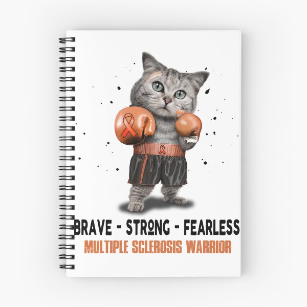 Item preview, Multiple Sclerosis Warrior - BRAVE STRONG FEARLESS designed and sold by Berriosly.