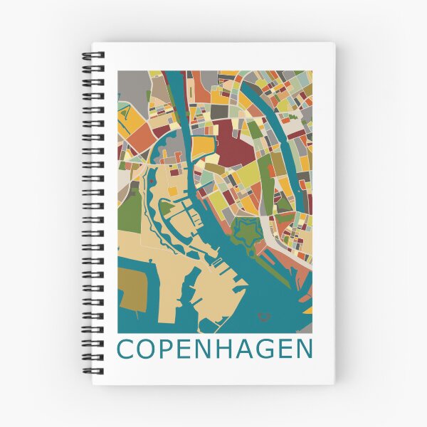 Item preview, Illustrated Map of Copenhagen designed and sold by kbracey-meraki.
