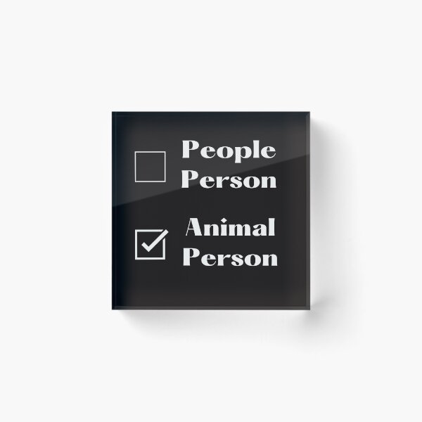 Item preview, Animal Person Funny Quirky For Animal Lovers designed and sold by scoutsunlimited.