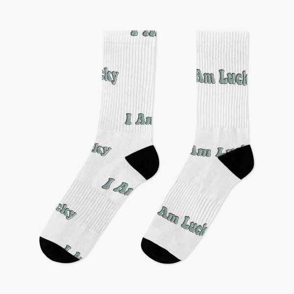 Item preview, I am lucky and everything goes my way  designed and sold by Katherine Winner.