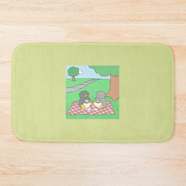 Item preview, Penguins on a Picnic designed and sold by GraphicBubbleMA.