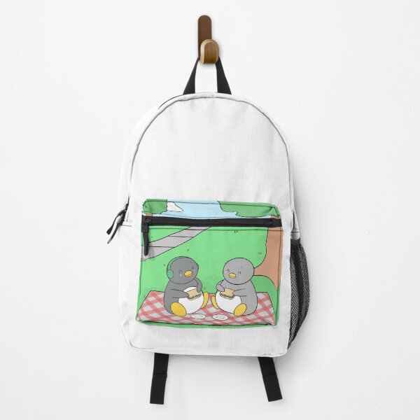 Item preview, Penguins on a Picnic designed and sold by GraphicBubbleMA.