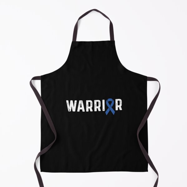 Item preview, Colorectal Cancer Awareness Blue Ribbon Warrior designed and sold by CancerMerch.