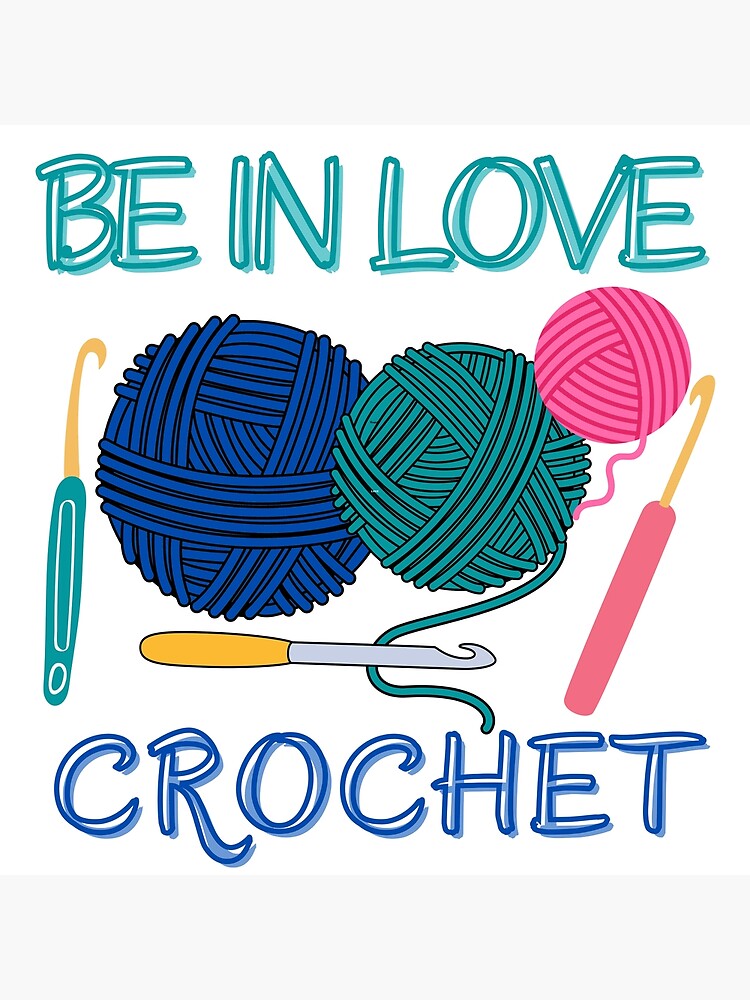 Life is Too Short to Crochet with Cheap Yarn Sticker for Sale by  Craftdrawer