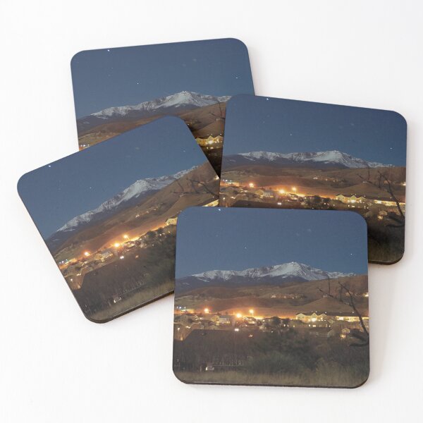 Item preview, Snow Capped Pikes Peak Under A Full Foon designed and sold by ColordCreations.
