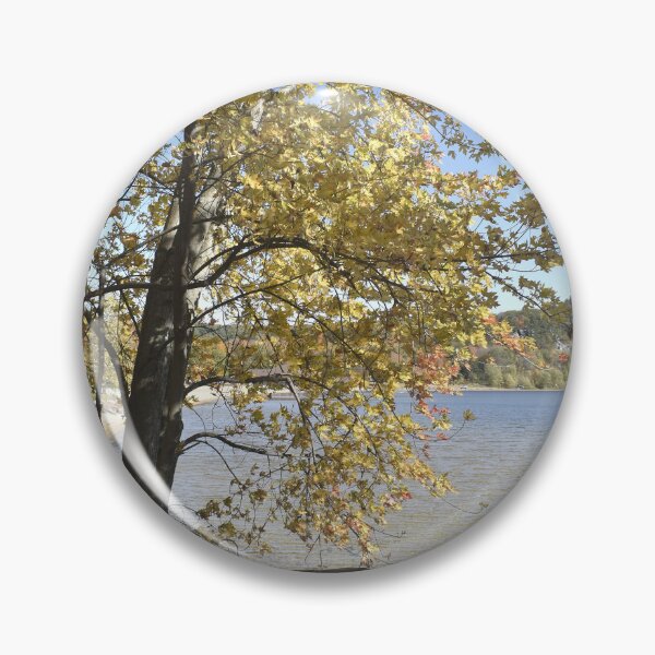 Item preview, Autumn Tree by the Lake designed and sold by Kathleen Brant.