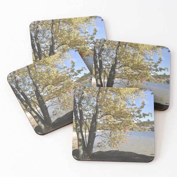Item preview, Autumn Tree by the Lake designed and sold by Kathleen Brant.