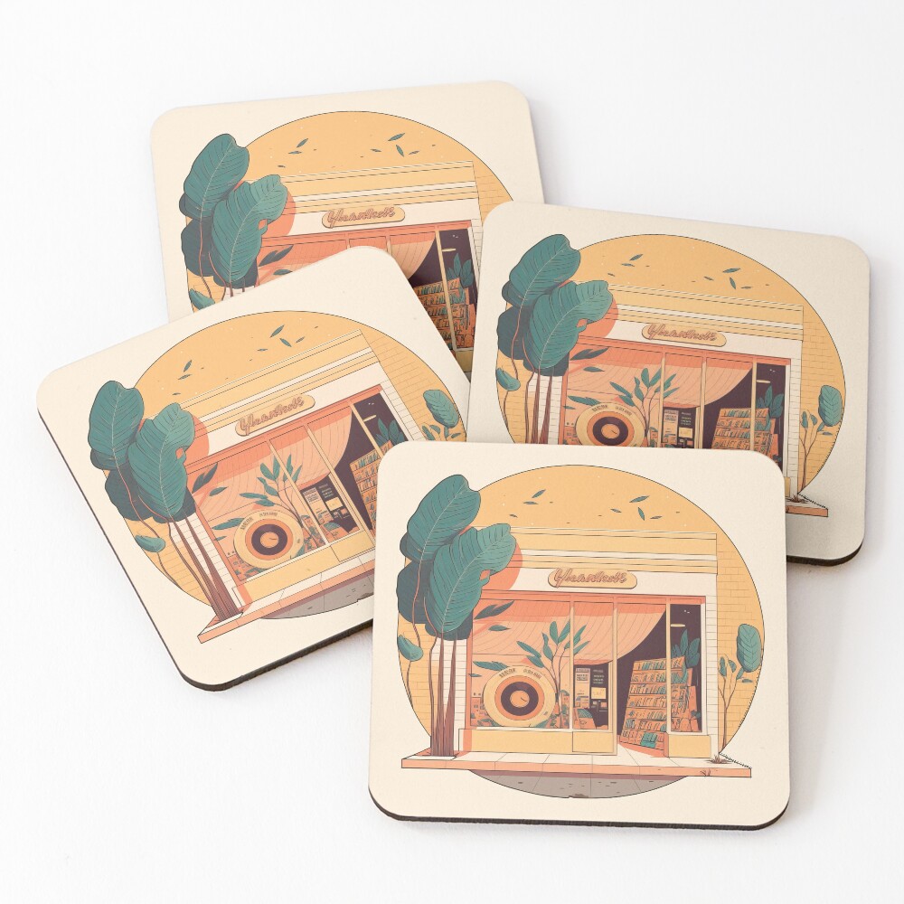 Item preview, Coasters (Set of 4) designed and sold by ReverieBoutique.