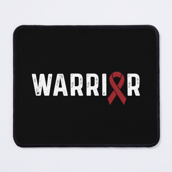 Item preview, Multiple Myeloma Awareness Burgundy Ribbon Warrior designed and sold by CancerMerch.