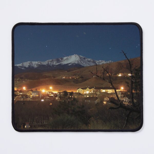 Item preview, Snow Capped Pikes Peak Under A Full Foon designed and sold by ColordCreations.