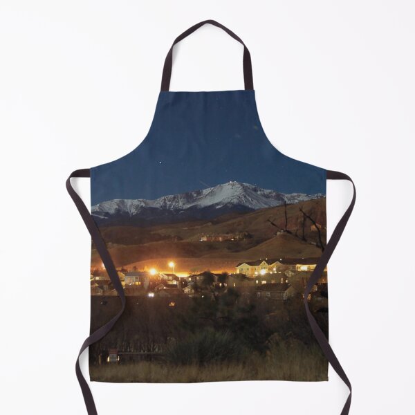 Item preview, Snow Capped Pikes Peak Under A Full Foon designed and sold by ColordCreations.