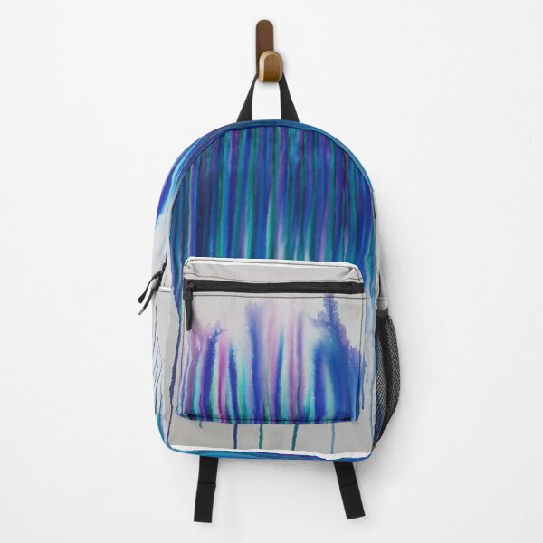 Item preview, Abstract Drip Cool Colors Art with Sharpie and Alcohol designed and sold by Myowu.