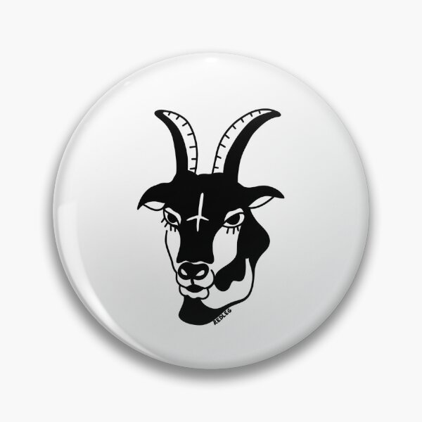 Item preview, Goat Sticker designed and sold by redlegliv.