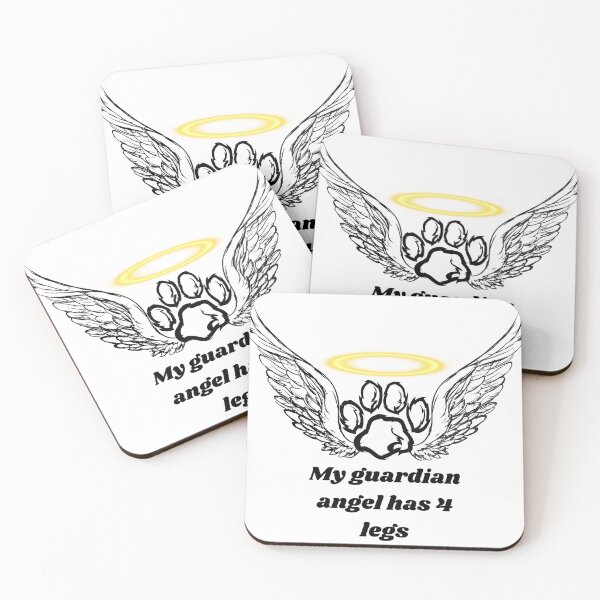 Item preview, My guardian angel has 4 legs  designed and sold by courtney petersen.