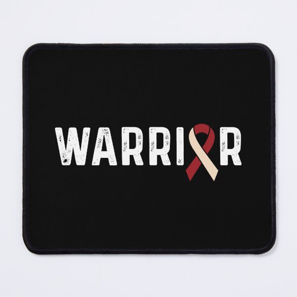 Item preview, Head And Neck Cancer Awareness Ribbon Warrior designed and sold by CancerMerch.