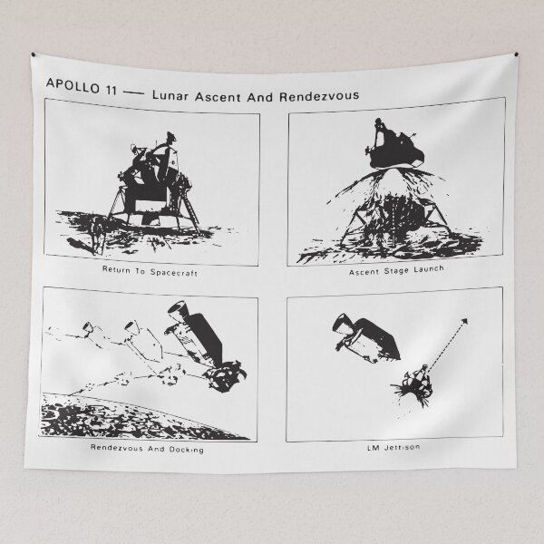Item preview, Apollo 11 - Lunar Ascent and Rendezvous designed and sold by wrstscrnnm6.