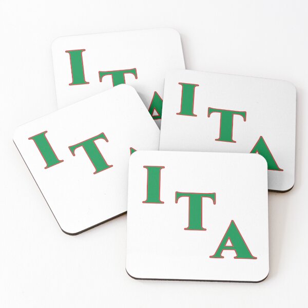 Item preview, ITA Italy Tee in Italian Flag Colors  designed and sold by The Junto Shop.