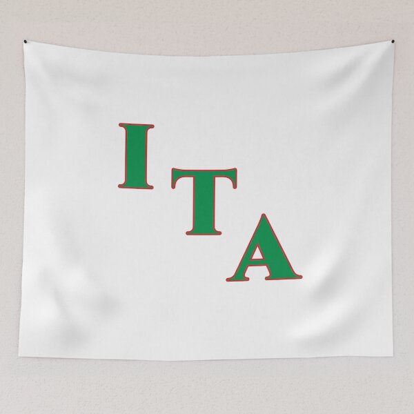 Item preview, ITA Italy Tee in Italian Flag Colors  designed and sold by The Junto Shop.