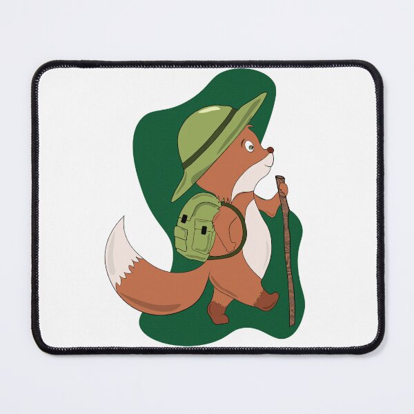 Item preview, Cute fox going Hiking  designed and sold by atedesigns.