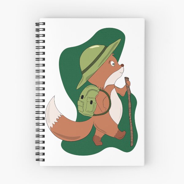 Item preview, Cute fox going Hiking  designed and sold by atedesigns.