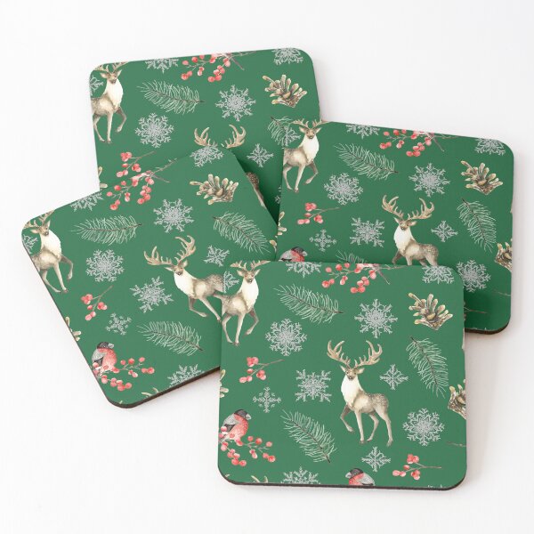 Item preview, Christmas Rein Deer and Berries  designed and sold by silviaol.