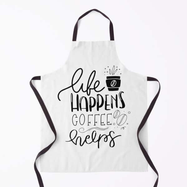 Item preview, Life happens, coffee helps designed and sold by UnderStore.