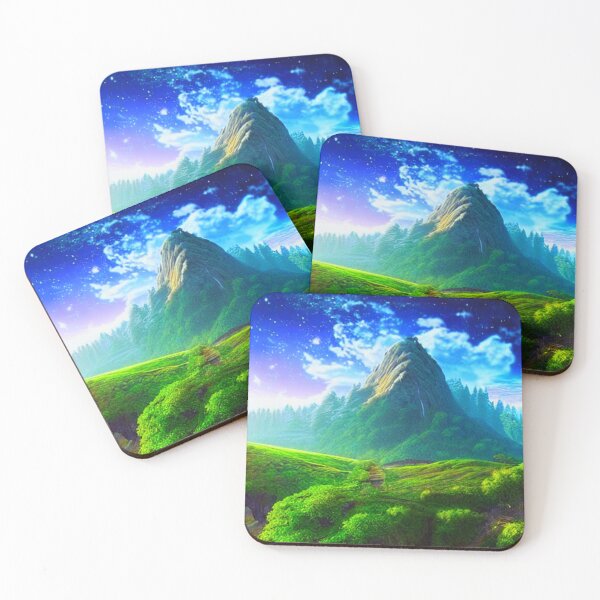 Item preview, Green tree mountain designed and sold by Ideassbold.