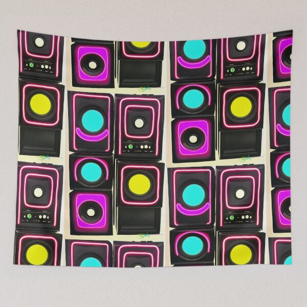 Item preview, Vintage Stereo Pop Art 19 designed and sold by Benito Del Ray.