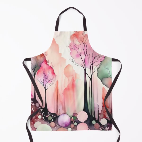 Item preview, Fantasy Abstract Alcohol Ink Painting, Magical Forest designed and sold by Orianah.