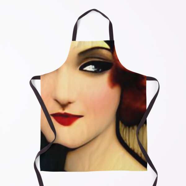 Item preview, 1920's Pretty Flapper Redheaded Woman Bob Hairstyle Roaring Twenties designed and sold by kattakitty.