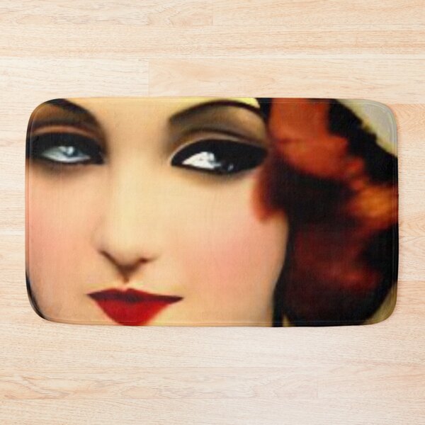 Item preview, 1920's Pretty Flapper Redheaded Woman Bob Hairstyle Roaring Twenties designed and sold by kattakitty.