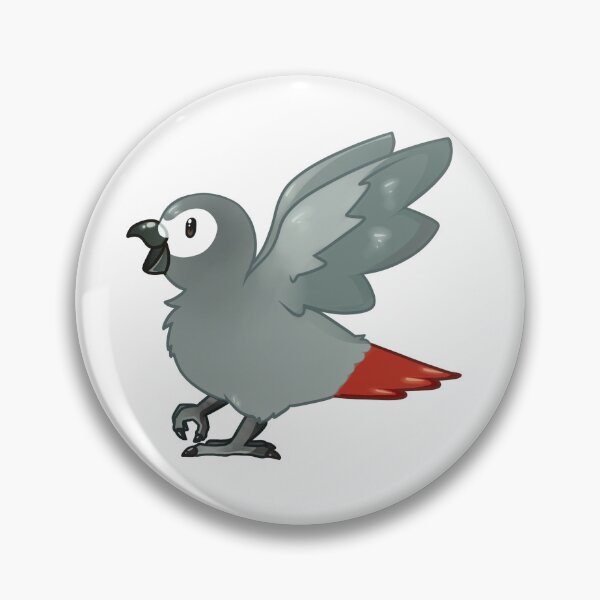 Item preview, Happy African Grey designed and sold by totodos.