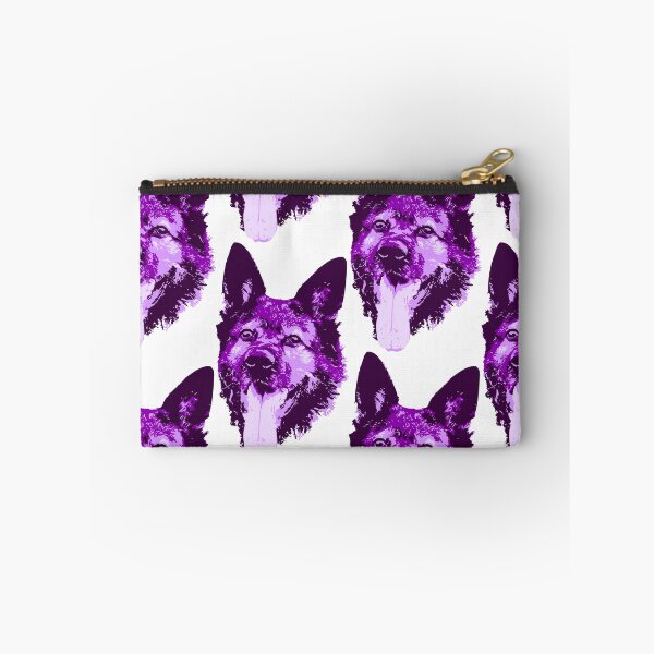 Item preview, German Shepherd Face - Purple designed and sold by Abbysinthe.
