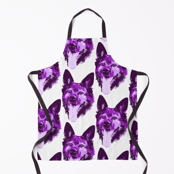 Item preview, German Shepherd Face - Purple designed and sold by Abbysinthe.