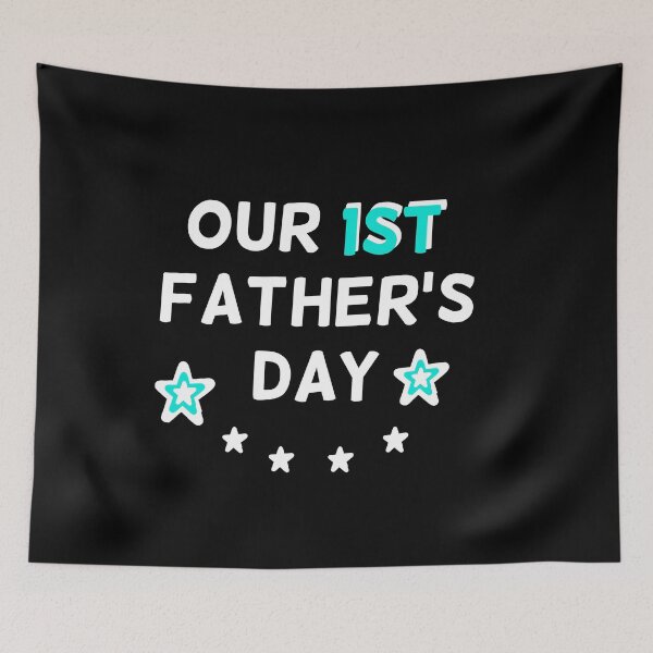 Item preview, Our 1st Father’s Day - Family Matching Outfit Set for New Father’s and Child designed and sold by TeesByAngelzB.