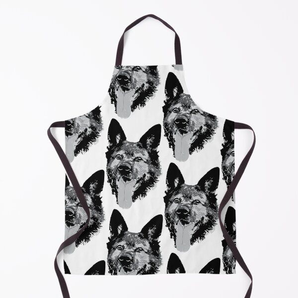 Item preview, German Shepherd Face - Grey designed and sold by Abbysinthe.