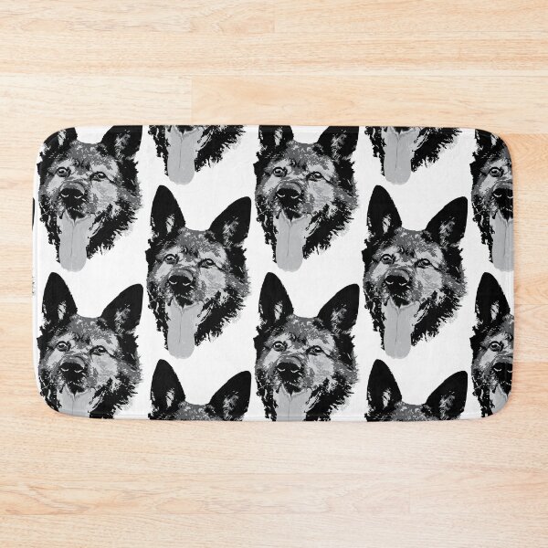 Item preview, German Shepherd Face - Grey designed and sold by Abbysinthe.