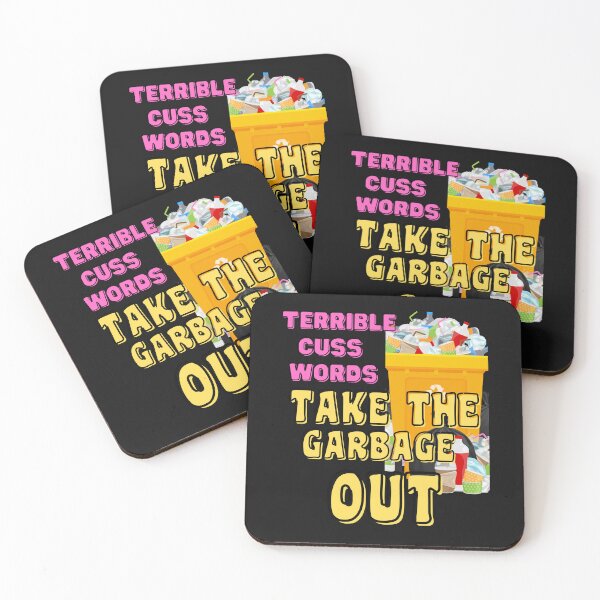 Item preview, TERRIBLE CUSS WORDS designed and sold by starfishstuff.