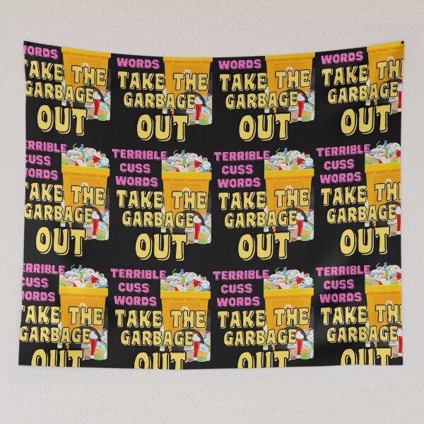 Item preview, TERRIBLE CUSS WORDS designed and sold by starfishstuff.