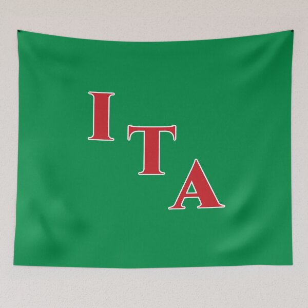 Item preview, ITA Italy Tee in Italian Flag Colors  designed and sold by The Junto Shop.