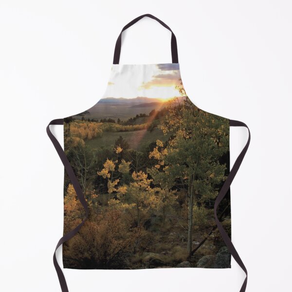 Item preview, Colorado Sunset Through Yellow Aspen Trees-Wilkerson Pass designed and sold by CarefulCaptures.